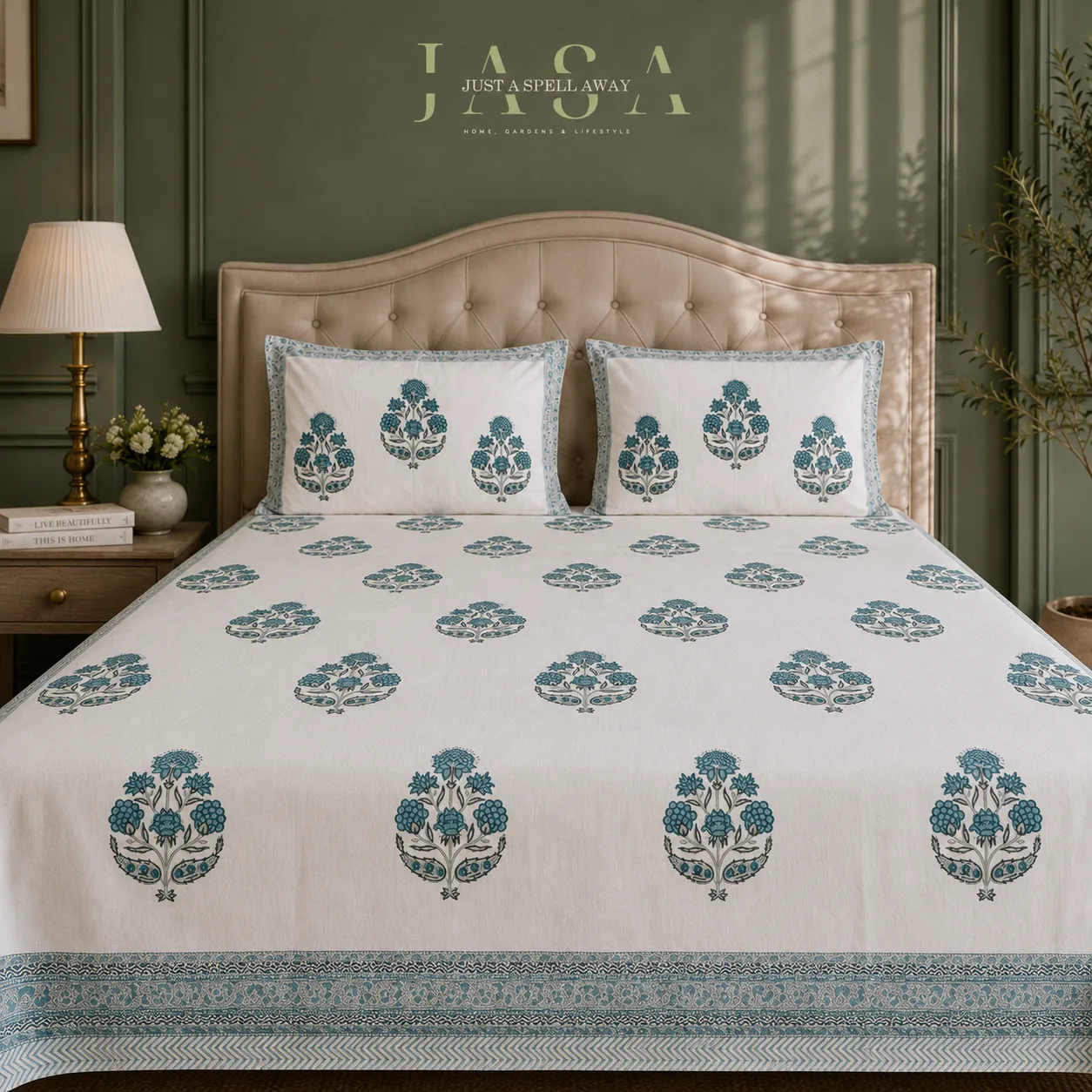 Mehek Queen Bedsheet