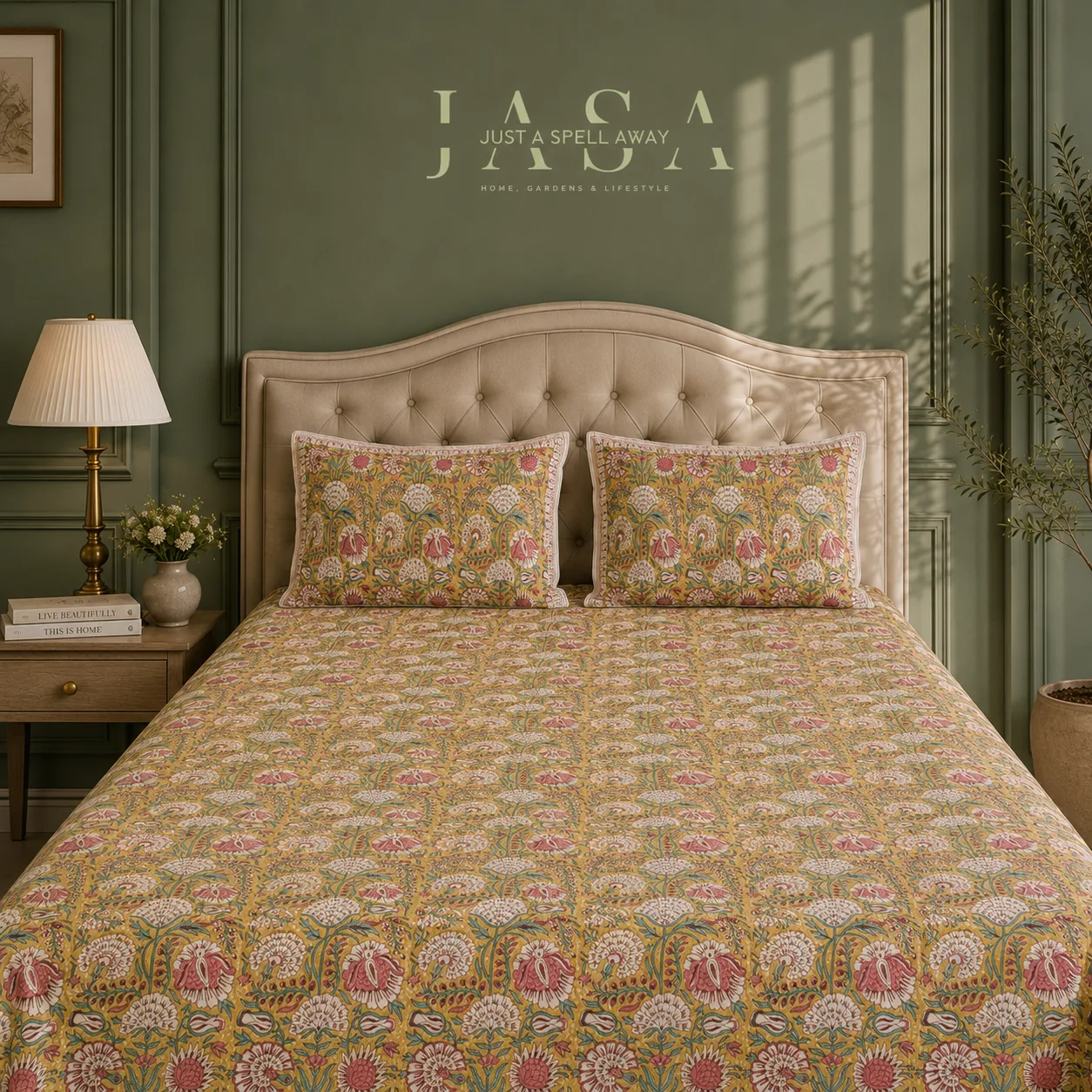 Sadabahar Queen Bedsheet