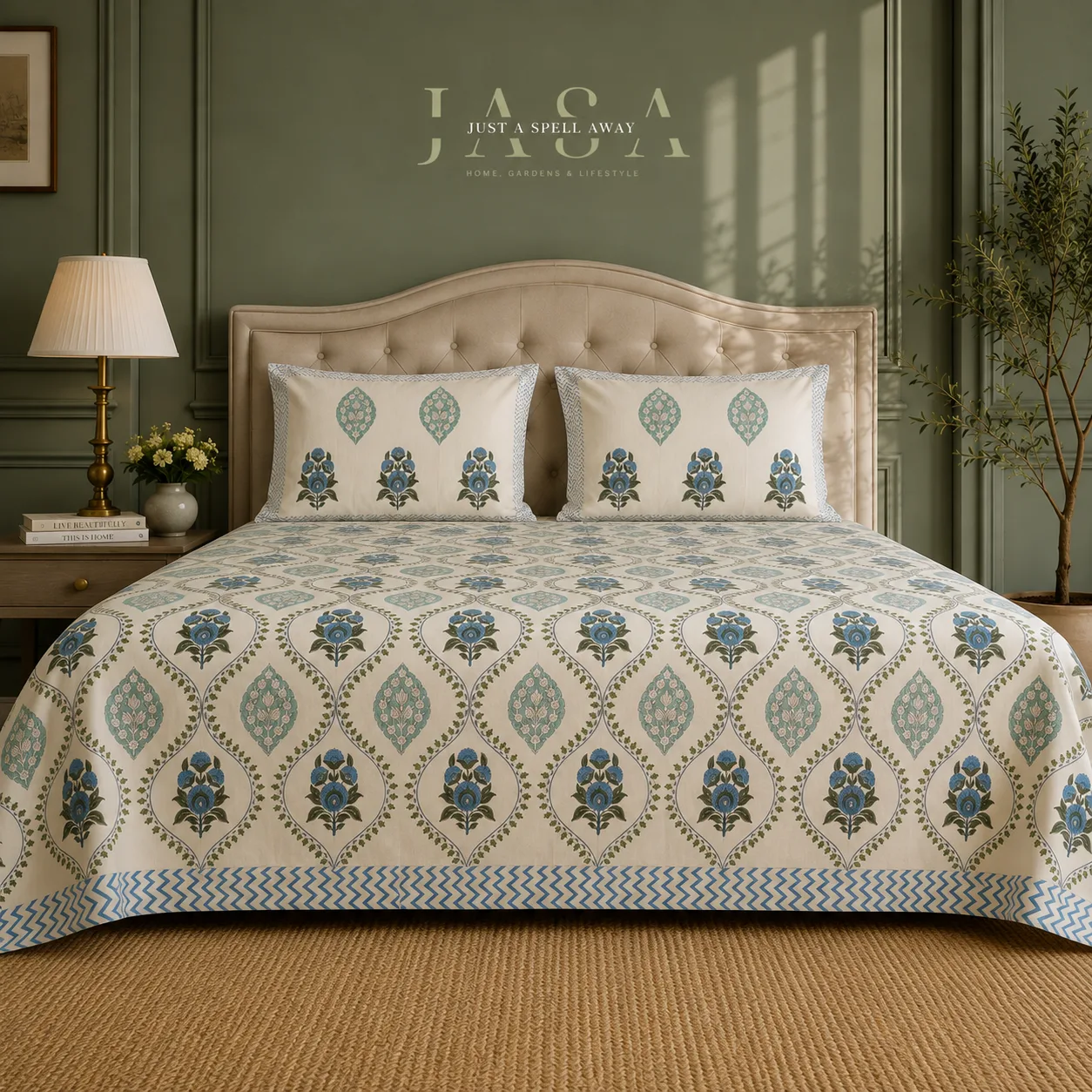 Vasant Queen Bedsheet