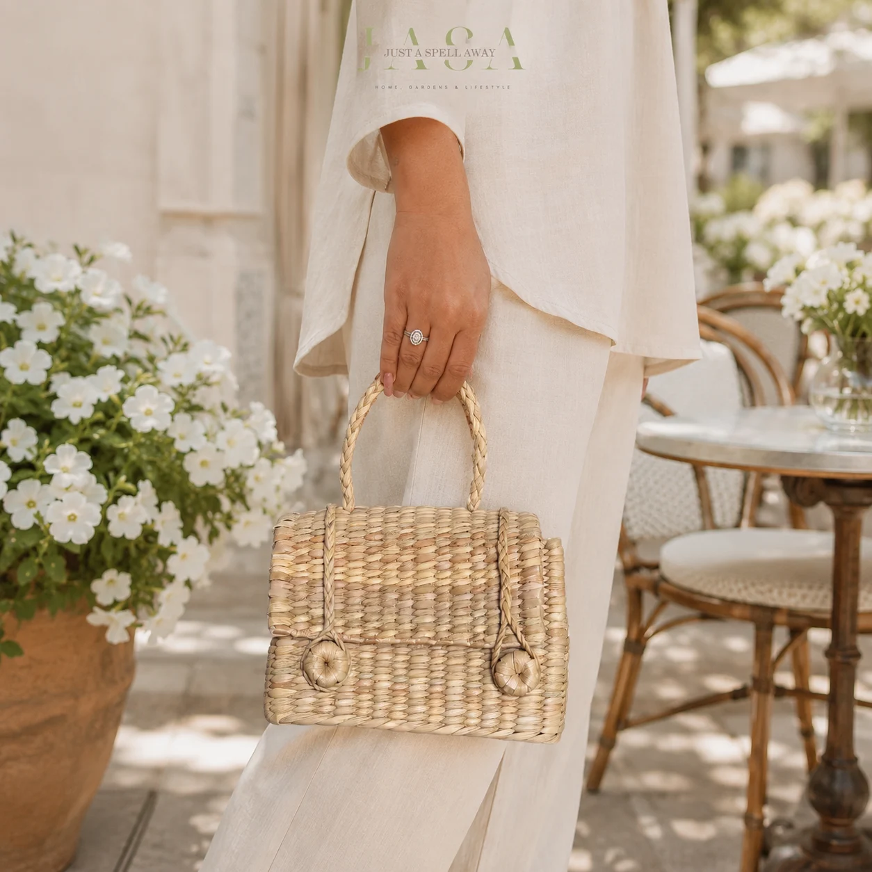 Grace Reed Grass Handbag